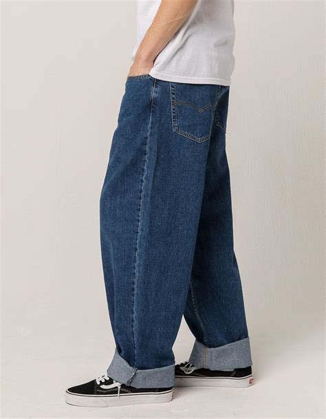 extremely baggy jeans|men with really baggy jeans.